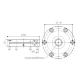 90 Wedge Zero Point BZ100-AWF-090 BZ100-AWT-090 - Big-tools Industrial Supply Tools for Metal Cutting